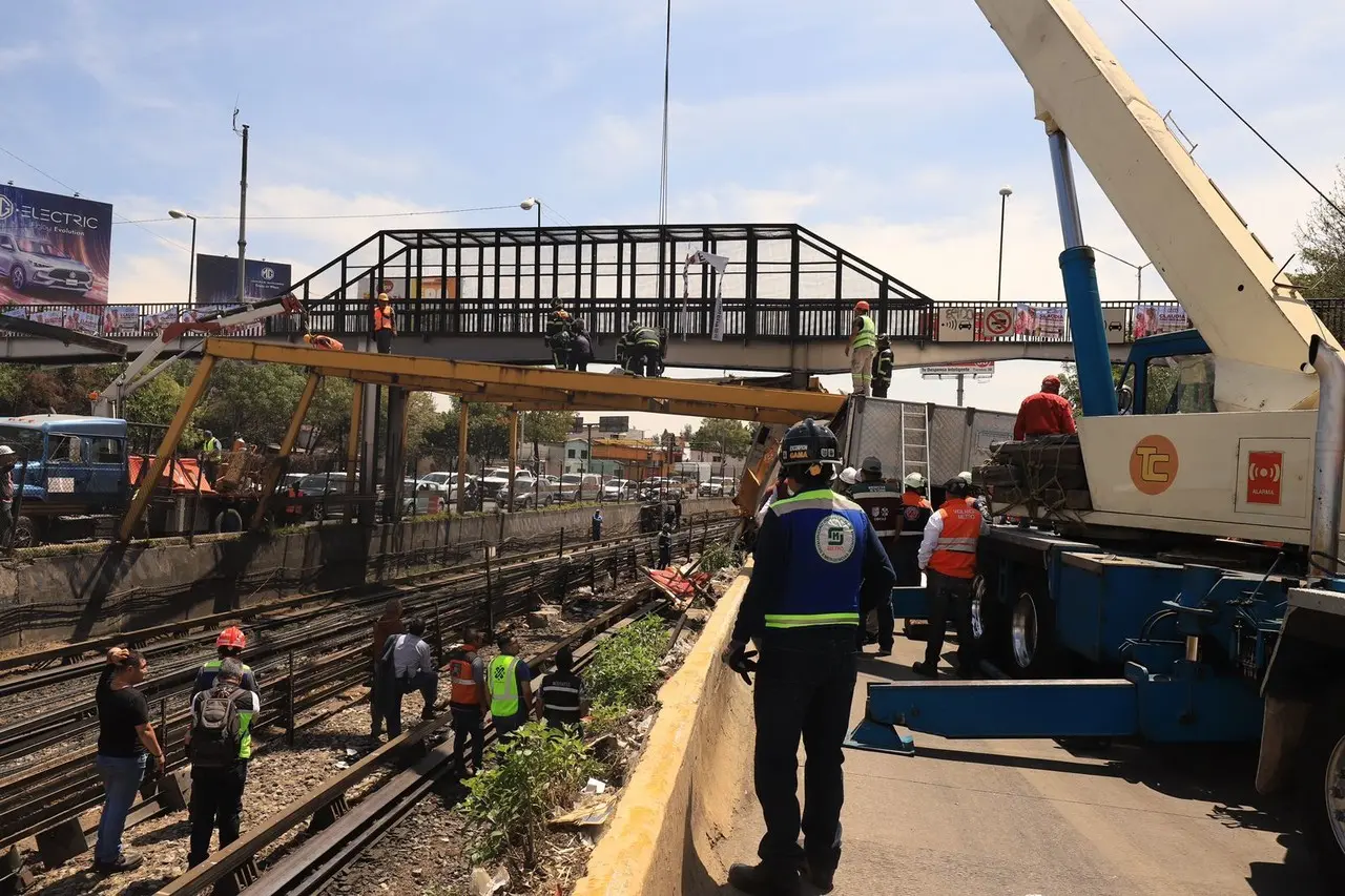 Rutas alternativas para tramo afectado de la Línea 5. Foto: @SOBSECDMX