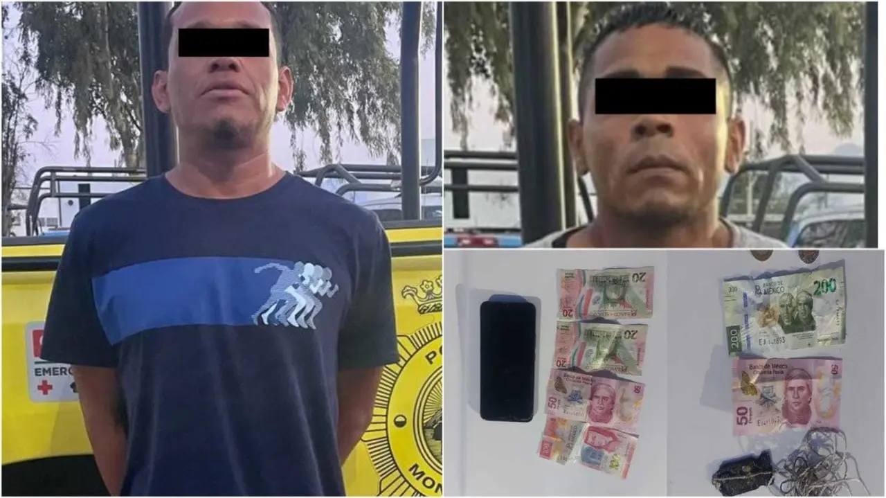 2 hombres robaron limosnas de la parroquia El Señor de la Misericordia. Fotos. Cortesía