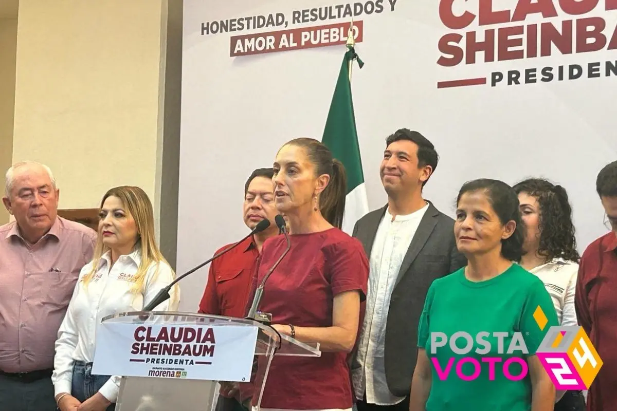 Claudia Sheinbaum, asegura que Jalisco está incluido en el Plan Nacional Hídrico Foto: Rodrigo Mojica