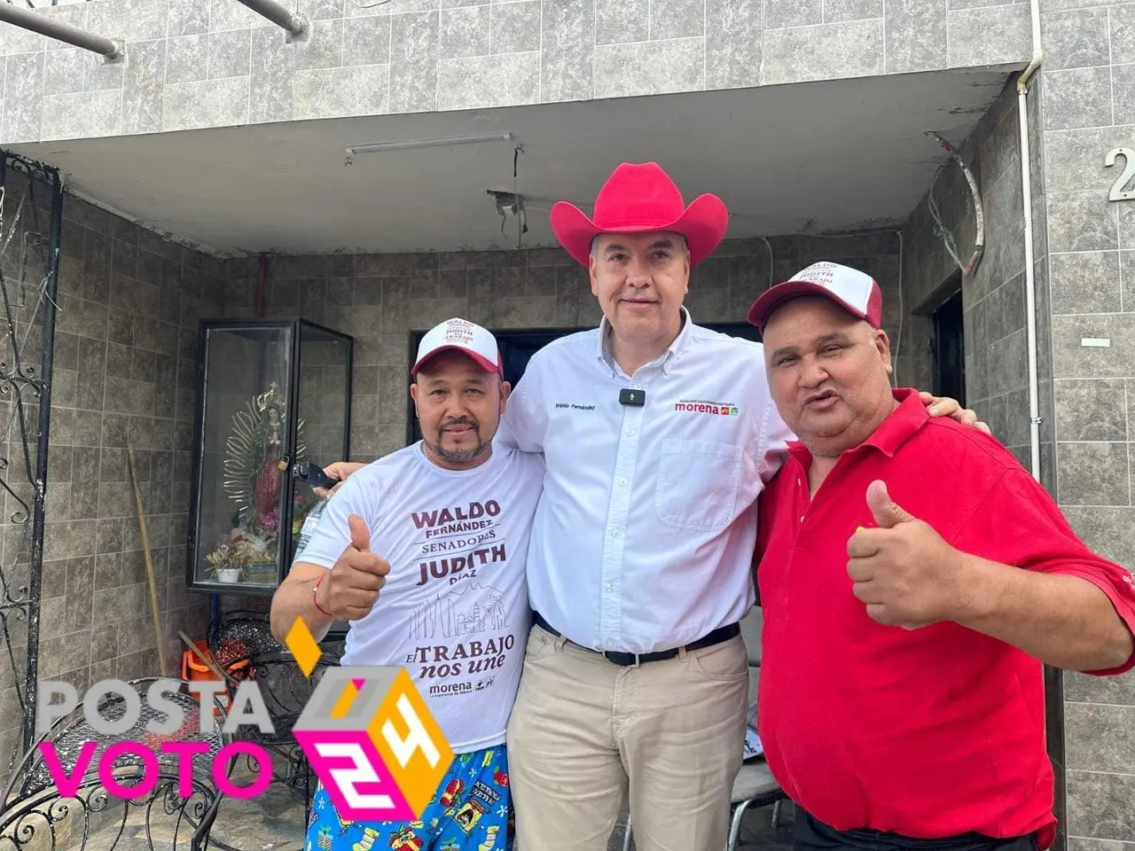 Candidato al Senado, Waldo Fernández. Foto: Armando Galicia.