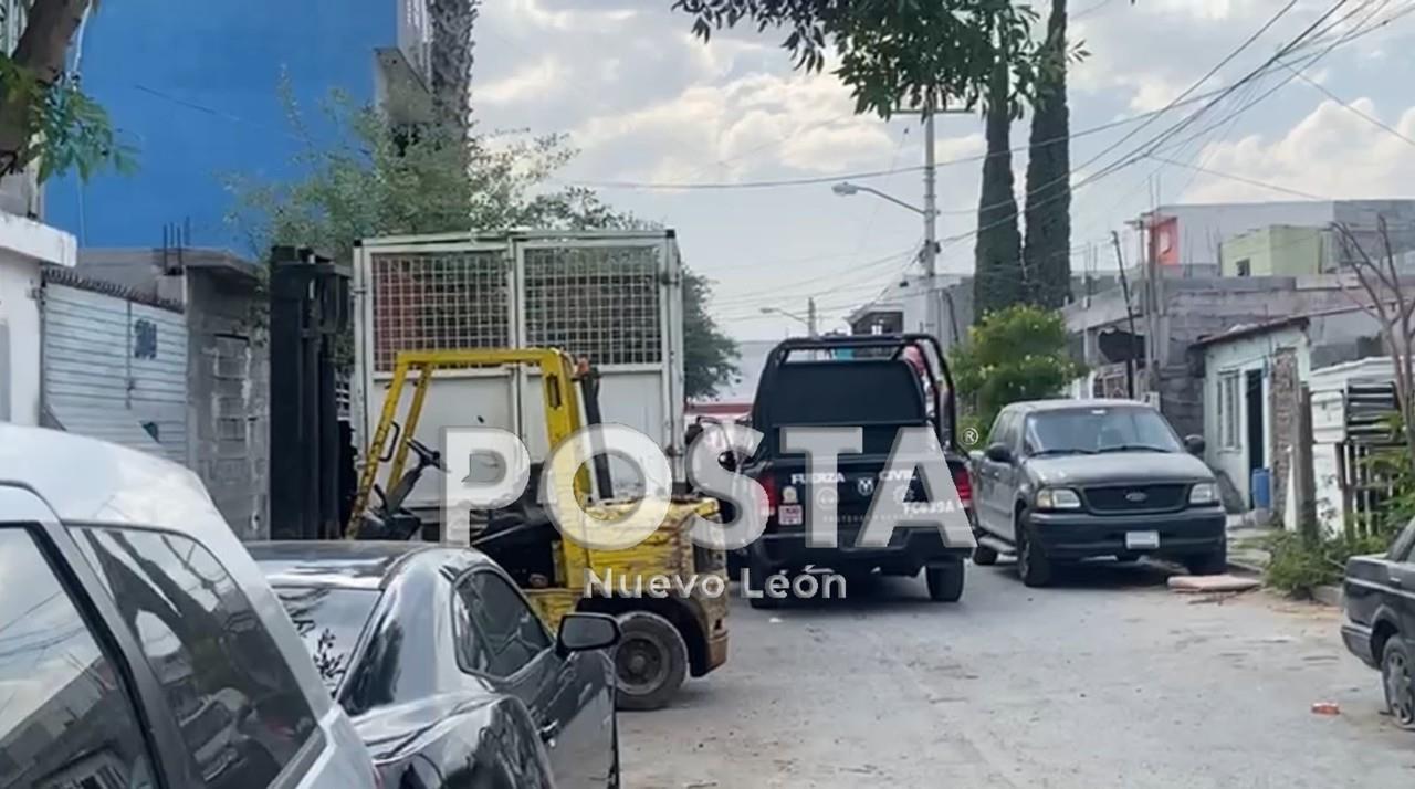 Un hombre fue ejecutado en colonia La Alianza de Monterrey. Foto. Raymundo Elizalde