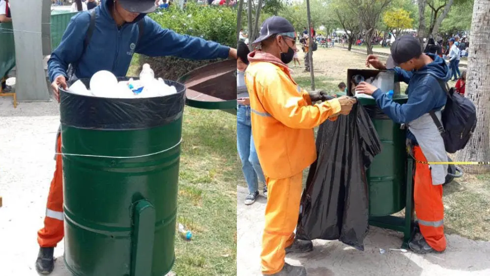 Personal de La Ola acudió a los distintos puntos de observación. (Fotografía: Gobierno de Torreón)