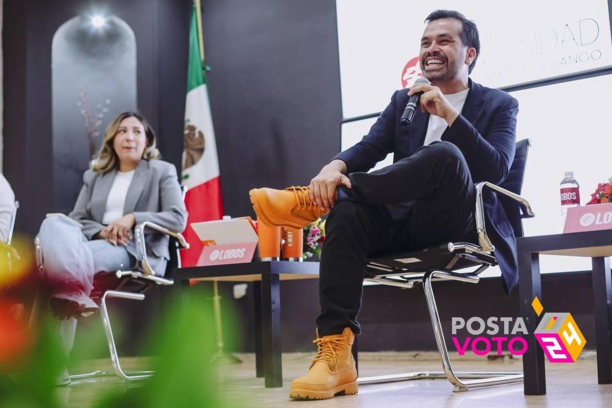 Jorge Álvarez Máynez, candidato a la presidencia por Movimiento Ciudadano, asegura propone un cuarto debate entre los dos punteros Foto: Equipo de campaña