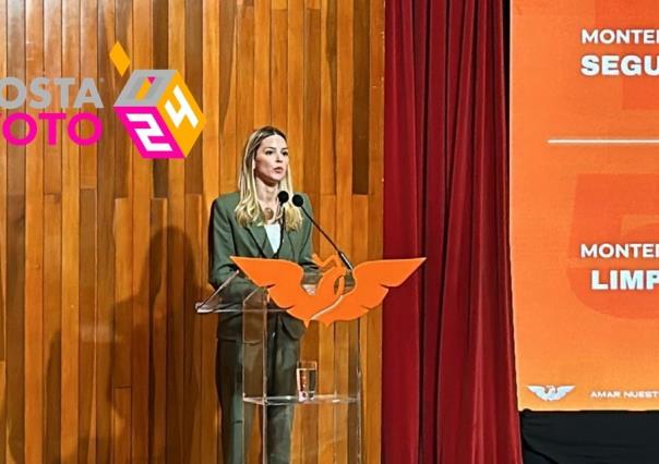 Presenta Mariana Rodríguez sus ejes de ´Amar a Nuestra Ciudad´ en Monterrey