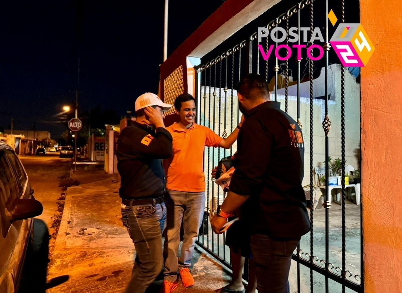 Gerardo Ocampo busca seguir por el buen camino y resolver los problemas de las calles y banquetas de la ciudad. Foto: Cortesía