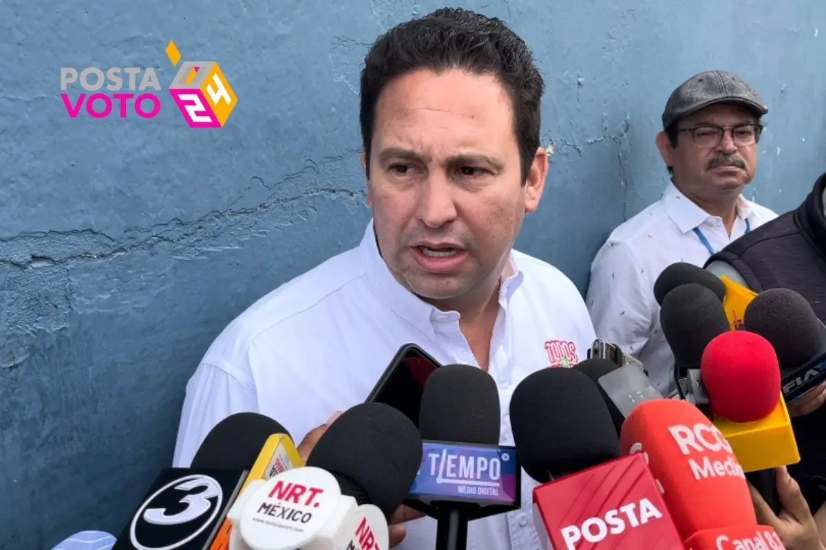 El candidato señaló que Saltillo cuenta con más de 800 cámaras urbanas, incluyendo más de 200 que tienen capacidad de reconocimiento facial. (Fotografía: Claudia Almaraz)