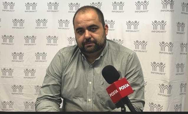 Gustavo Díaz Gómez, delegado del INFONAVIT. Foto de Claudia Almaraz.