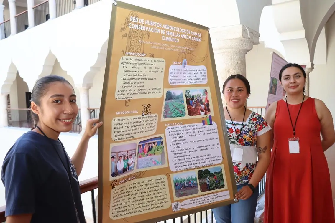 Desde el miércoles la Uady es sede de las Jornadas de Agroecología 2024 que contará con mesas panel y presentación de proyectos.- Foto de la Uady