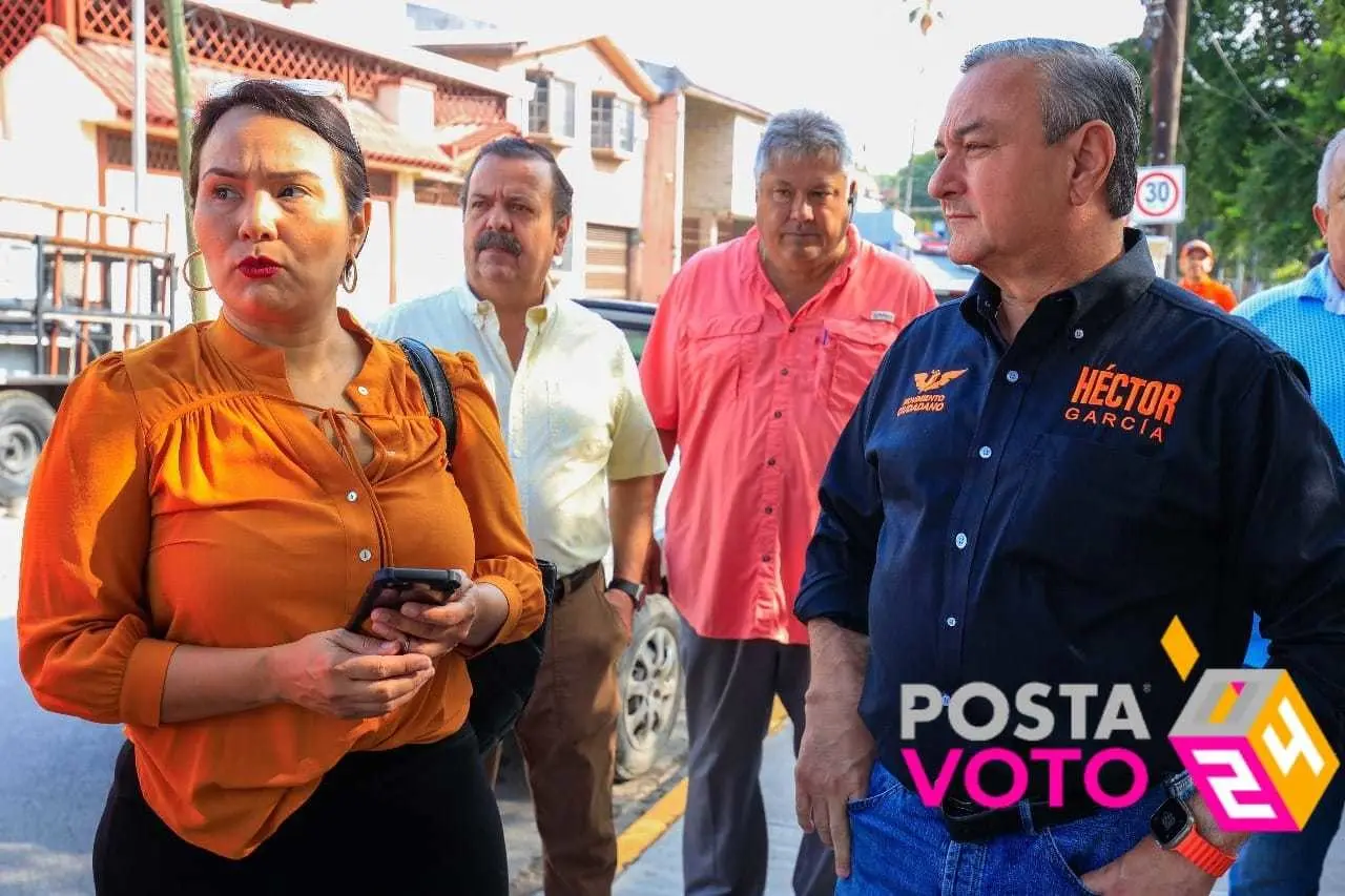 Héctor García, manifestó que mantendrá su compromiso de modernizar la infraestructura eléctrica del municipio. Foto: Armando Galicia.