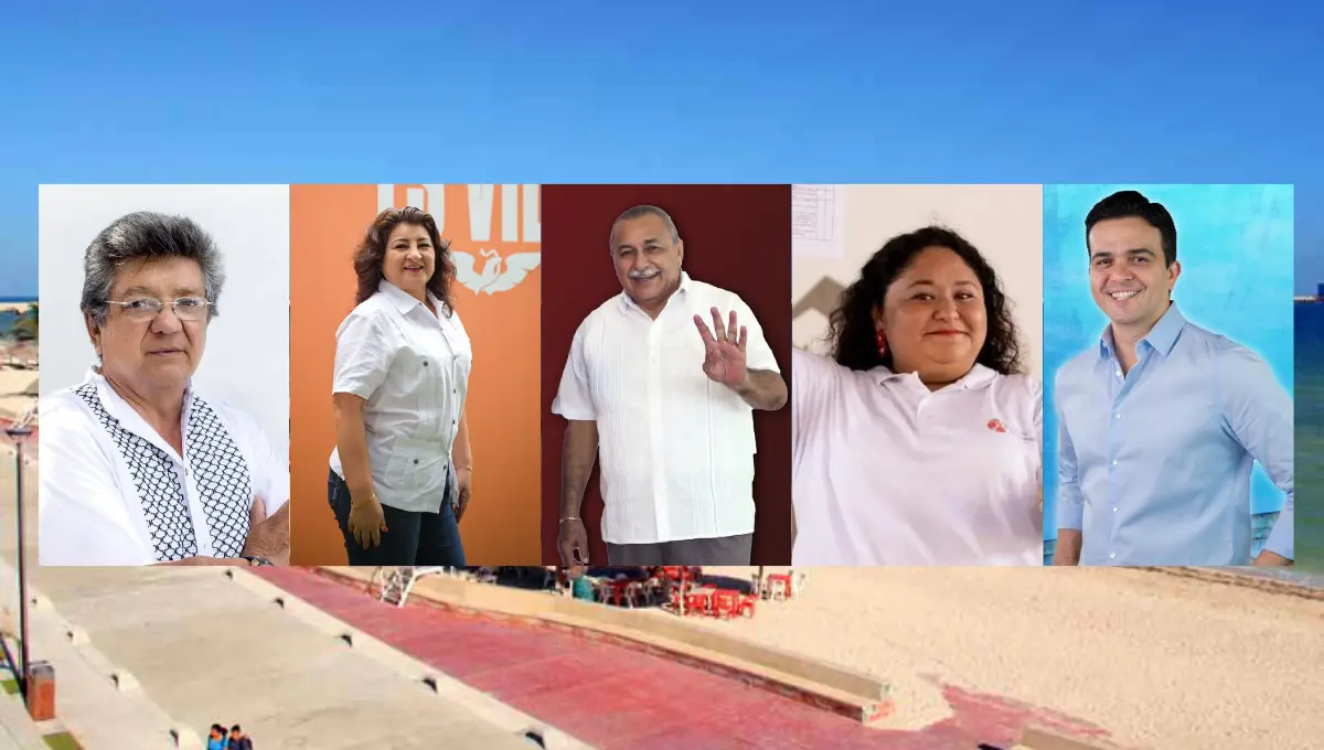 De los cinco candidatos solo cuatro confirmaron su asistencia al debate Foto: Especial