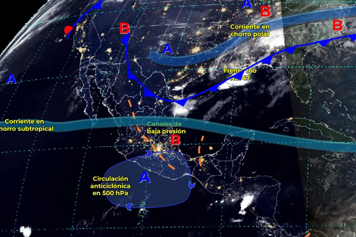 Foto: Servicio Meteorológico Nacional