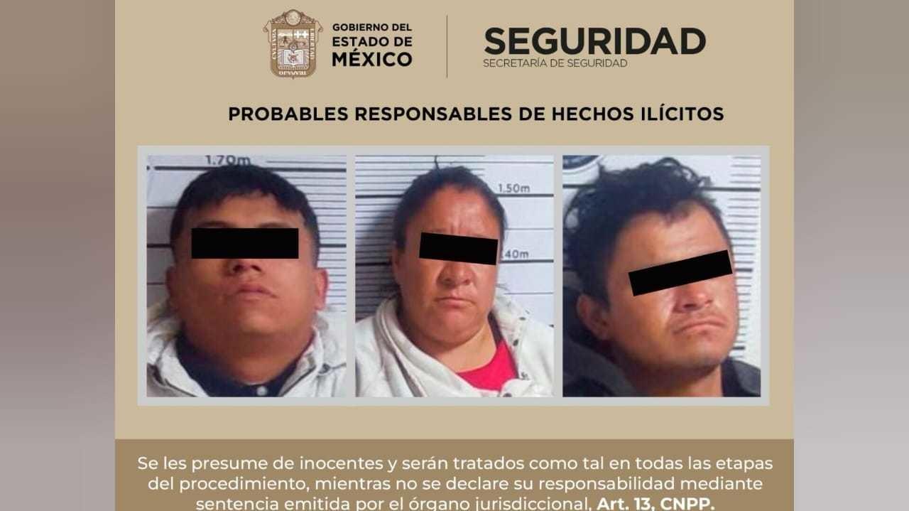 SSEM detiene a tres posibles responsables de delitos contra la salud. Foto: Especial