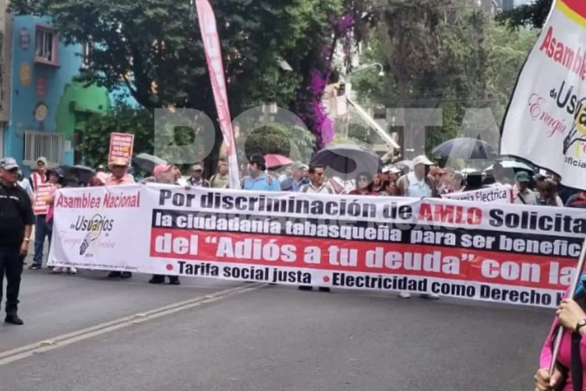 Marcha de ANUEE en CDMX.    Foto: Ramón Ramírez