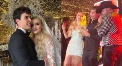 La boda contó con artistas de renombre y fue lo más viral en Tik tok durante el pasado fin de semana Foto: Tik Tok