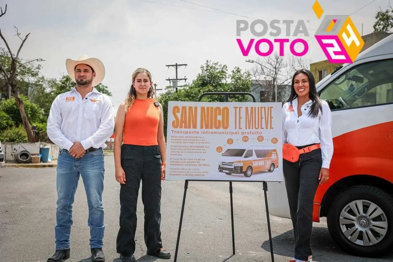 Alejandra Morales, agregó que las rutas de “San Nico te Mueve” iniciarán su operación, una vez que ella llegue a la alcaldía. Foto: Armando Galicia.