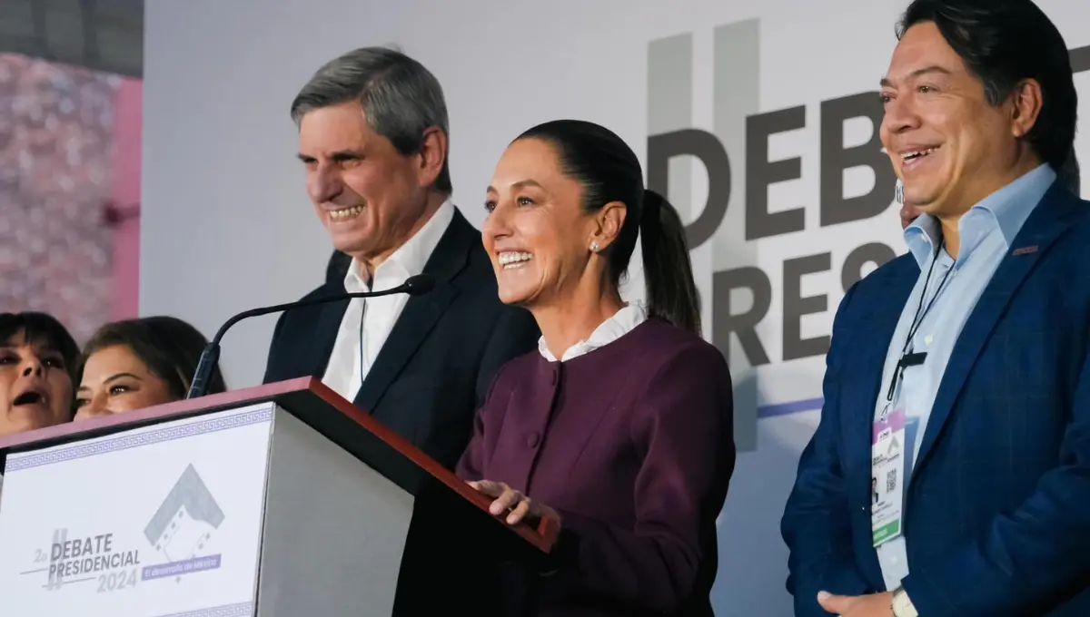 Claudia Sheinbaum destacó obras como el Tren Maya y la Refinería de Dos Bocas Fotos: Cortesía