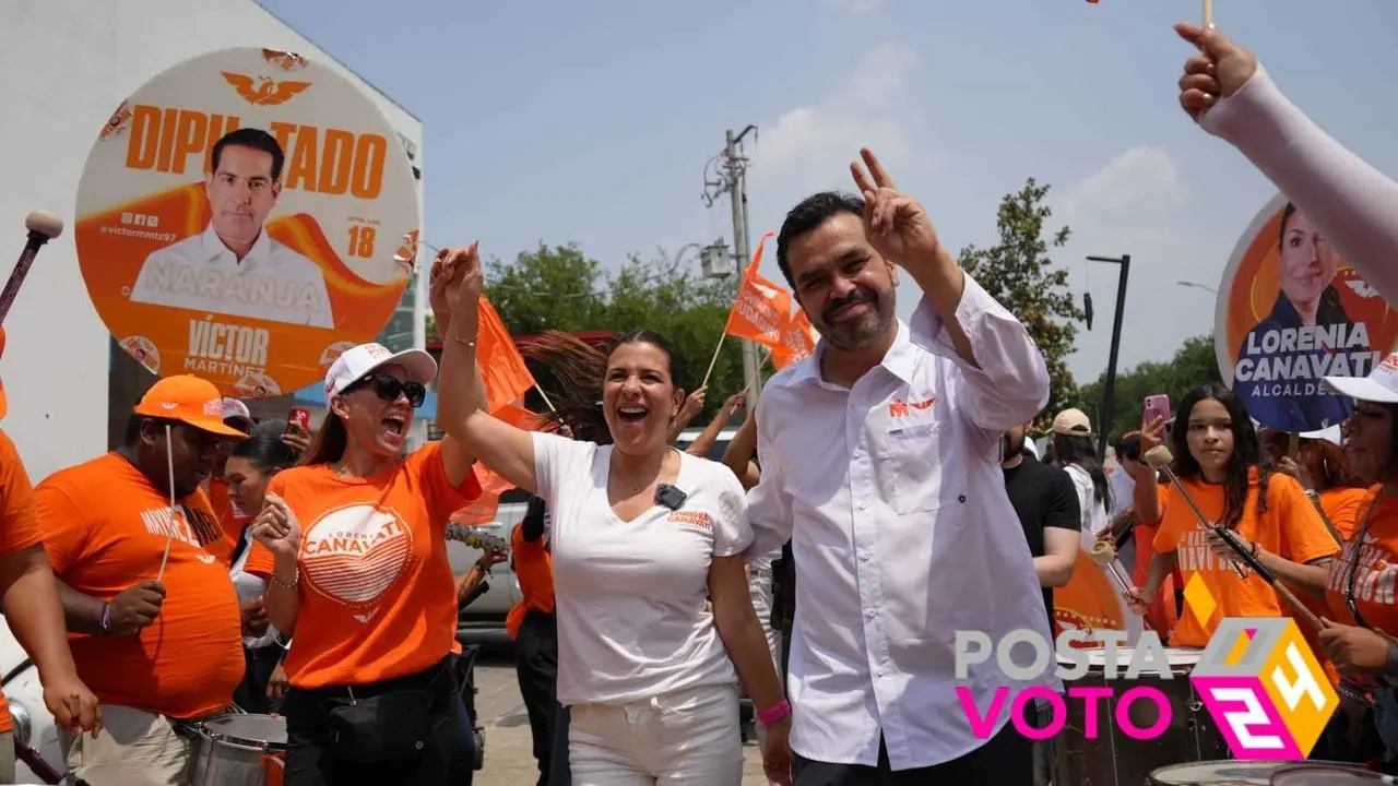 Durante su visita al municipio de San Pedro, Álvarez Máynez destacó que con la llegada de Movimiento Ciudadano a la presidencia de la República, los beneficios para Nuevo León. Foto: Especial.