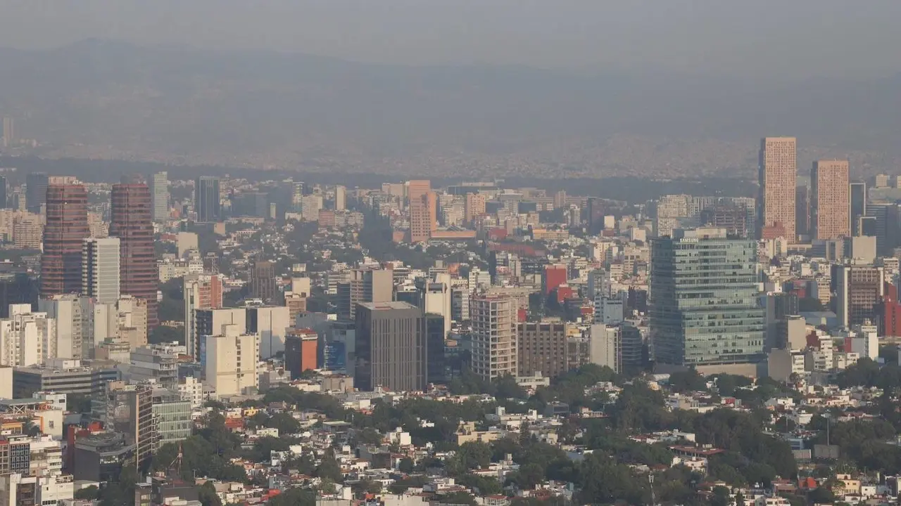 CDMX en contingencia.    Foto: Especial