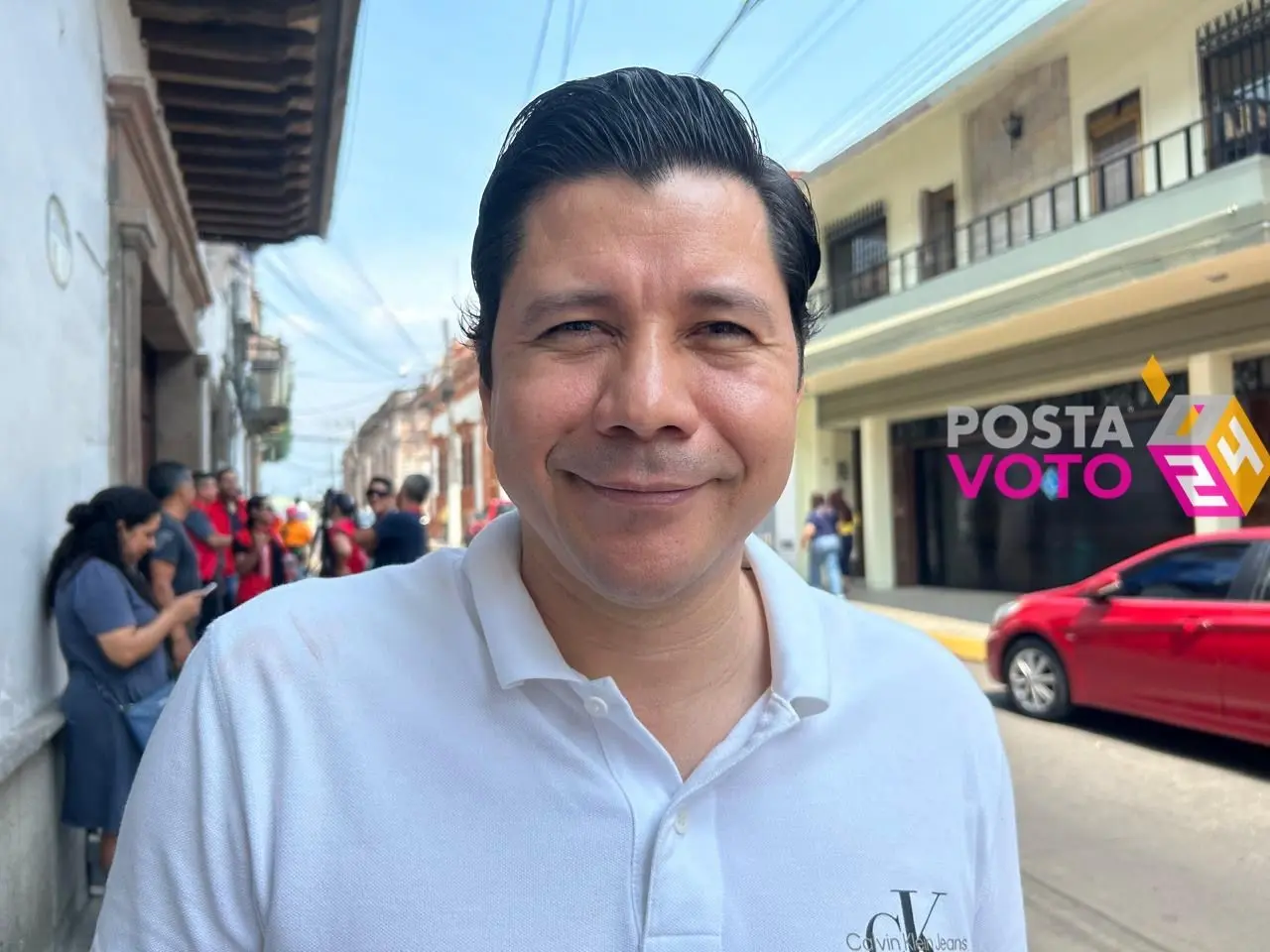 Tras la solicitud de seguridad por parte de seis candidatos según el OPLE, Balfred Martín Carrasco Castán, del PRD, confirmó que sus candidatos también requirieron protección para sus campañas desde el 30 de abril. Foto: Rosalinda Morales / POSTA