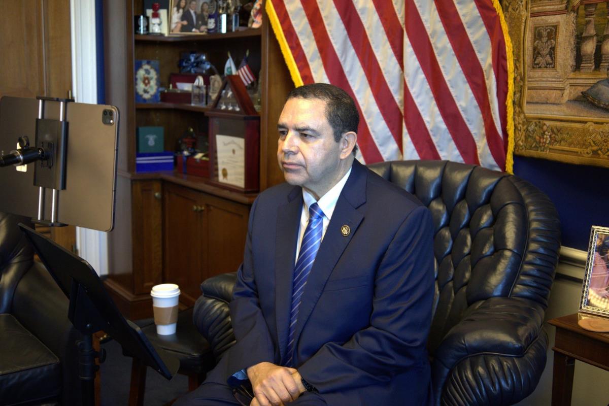 El congresista Henry Cuellar, acusado de recibir sobornos, Foto: X (Twitter) @RepCuellar