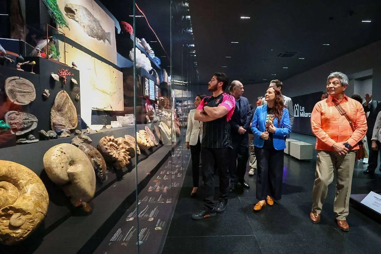 Autoridades inauguraron el museo Milarca. Foto. Gobierno de Nuevo León