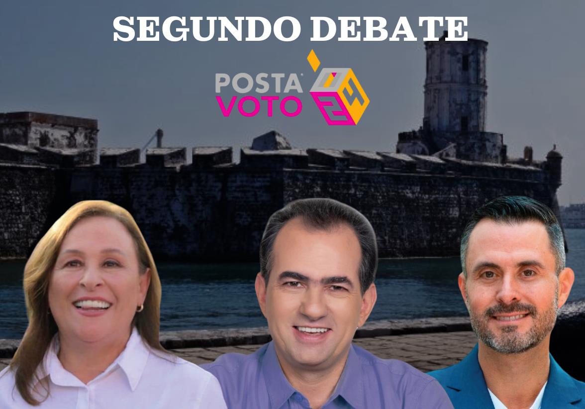 Los candidatos a la gubernatura de Veracruz protagonizaron un segundo debate lleno de dinamismo y disputa por conquistar el respaldo de los electores. Foto: Especial