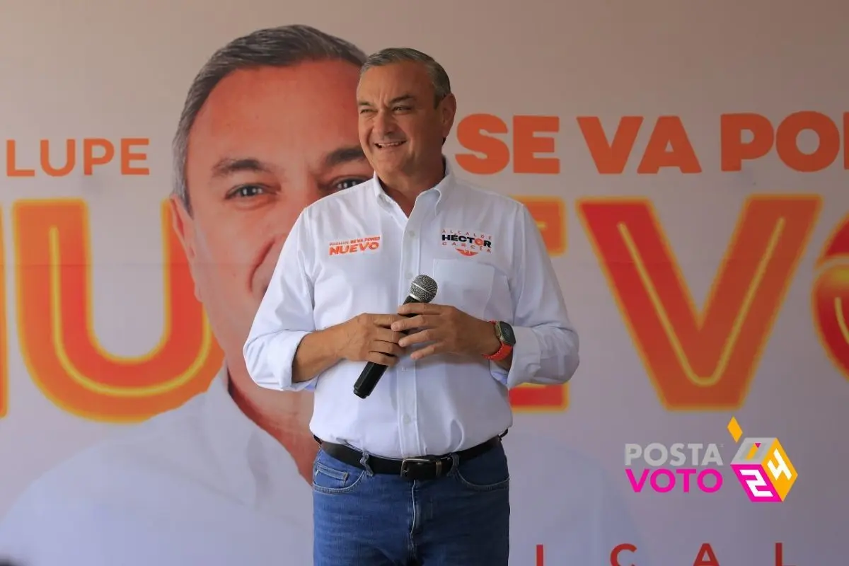 El candidato de Movimiento Ciudadano a la alcaldía de Guadalupe, Héctor García. Foto: Movimiento Ciudadano