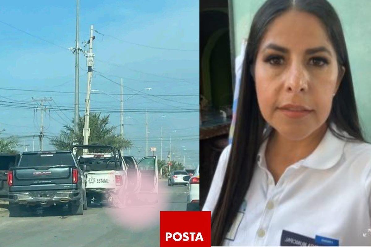 Tuvimos que correr todos, explicó la candidata a Matamoros que quedó en medio las balas. Foto: POSTA