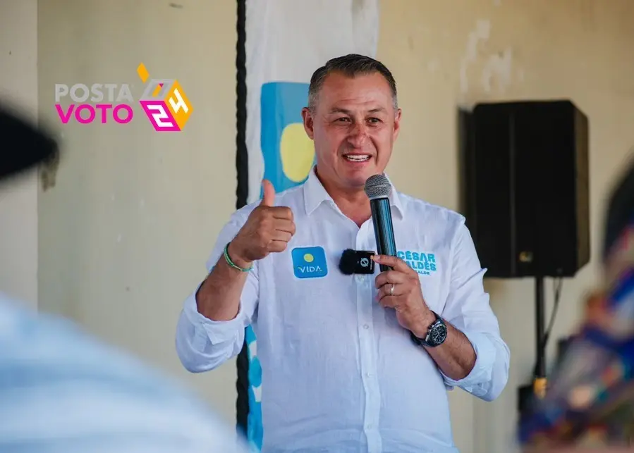 El candidato a la alcaldía, César Valdés Martínez propuso crear la primera Unidad de Atención a la Diversidad Sexual. Foto. César Valdés