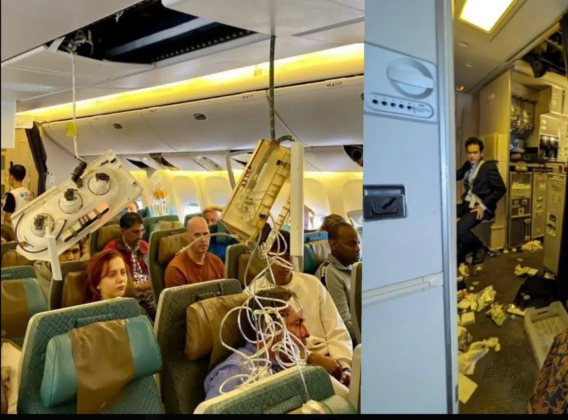 Pasajeros vivieron momentos de terror en vuelo. Foto. Captura de Imagen.