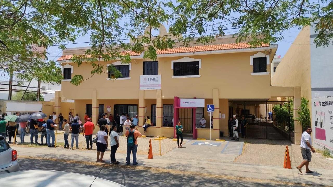 Instituto Nacional Electoral, en Yucatán. Foto: Alejandra Vargas