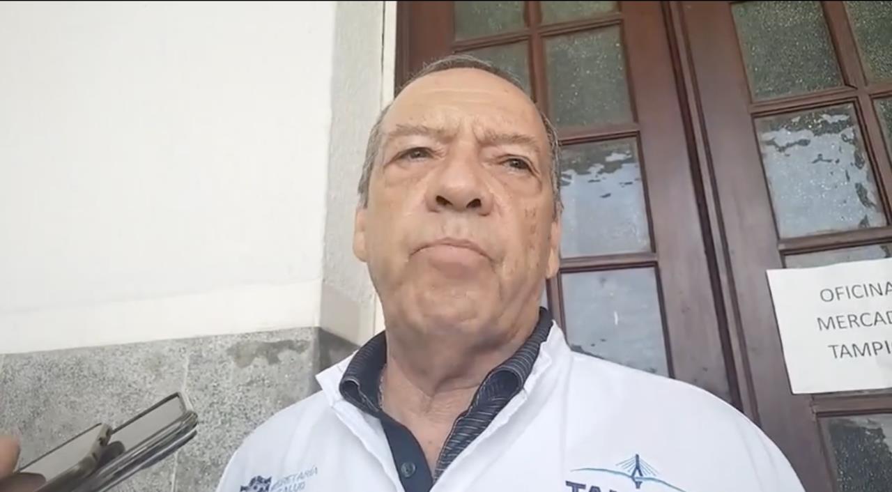 José Deutsch Mendoza, director de Servicios Médicos del ayuntamiento de Tampico. Foto: Captura de pantalla