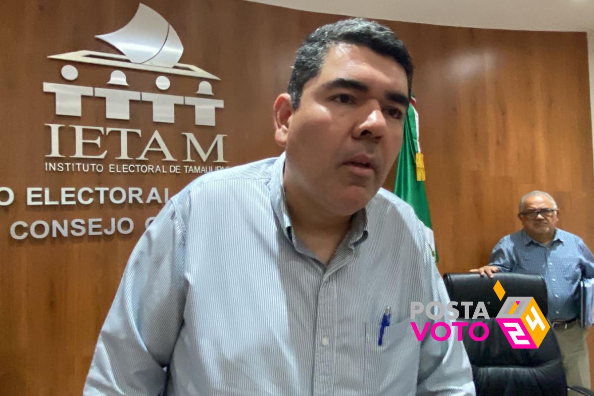 Juan José Ramos Charre, consejero presidente del IETAM. Foto: Perla Reséndez