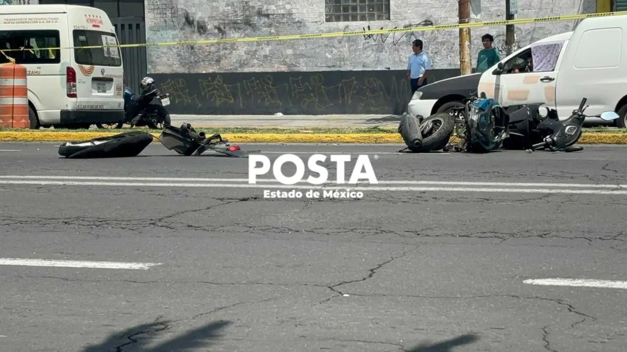 El motociclista tenía 19 años y fue identificado por sus familiares en el lugar del accidente. Foto: Fernando Cruz