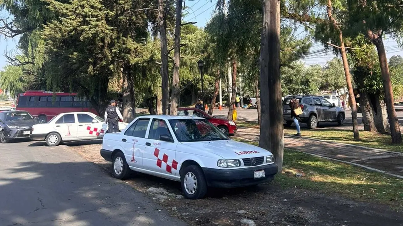 Fuertes lluvias causan caída de árboles y caos vial en la México-Toluca. Foto: @DianaCamilo