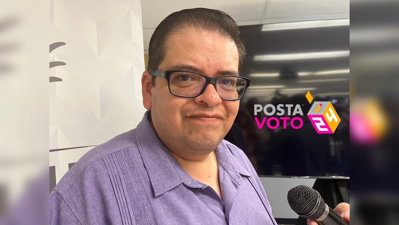 El analista y politólogo, Guillermo Torres Quiroz, en declaraciones para POSTA Durango. Foto: Isaura Retana.