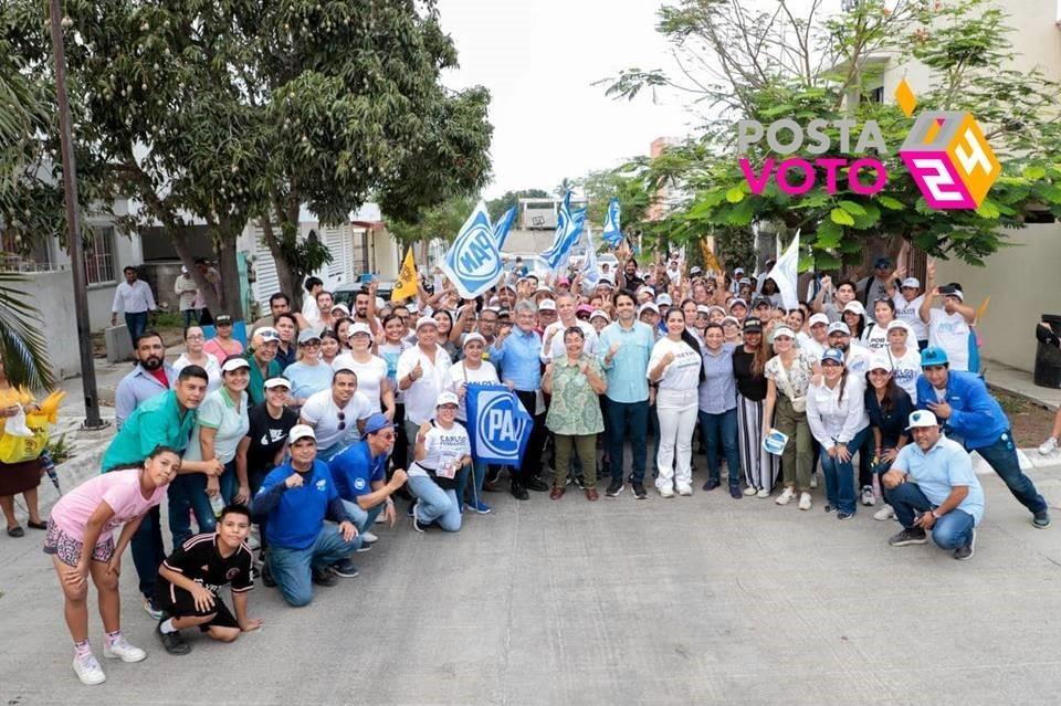 Chucho Nader gestionará recursos adicionales desde el Congreso de la Unión. Foto: redes sociales