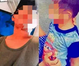 Darvin “N” de 7 años de edad y a su hermano Misael “N” de 17 años de edad. Fotos tomadas de: POSTA