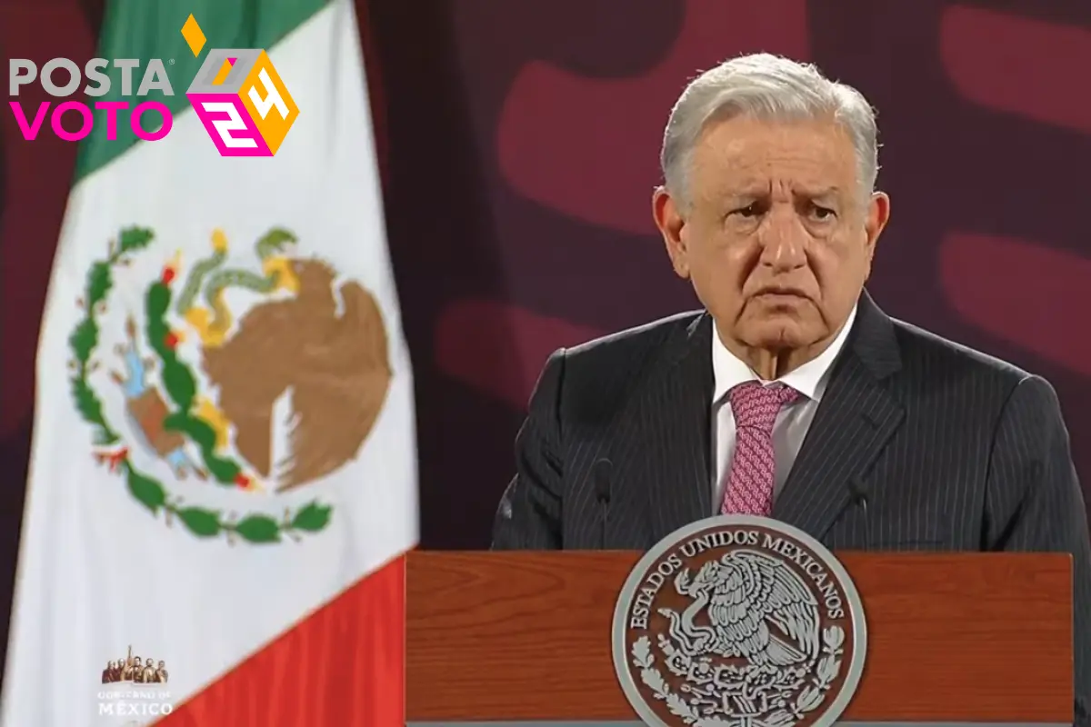 AMLO en conferencia de prensa del 27 de mayo de 2024. Captura de pantalla/YouTube