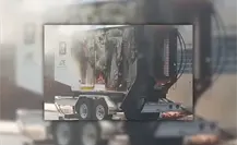 Se quema planta de energía  de la CFE en la colonia Ávila Camacho de Mérida