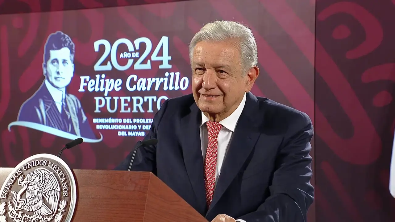 AMLO. Foto: SS de Conferencia de prensa