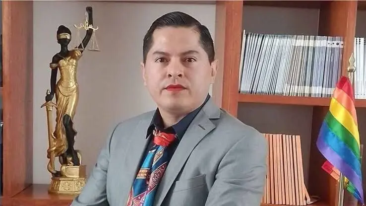 Ociel Baena, activista LGBTI en México que fue asesinado en noviembre de 2023. Foto: El Español.