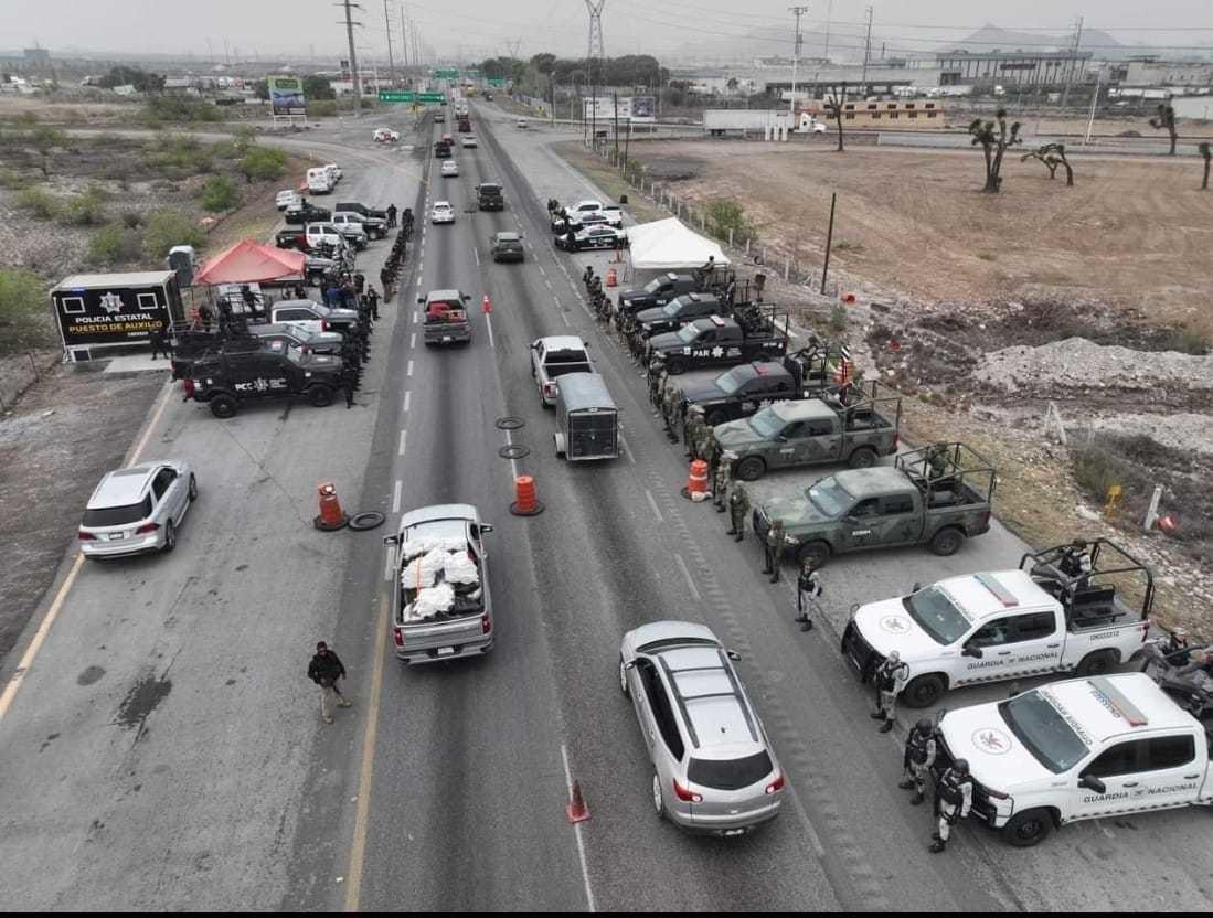 Los operativos de seguridad y vigilancia se reforzarán durante este fin de semana. (Fotografía: Gobierno de Coahuila)