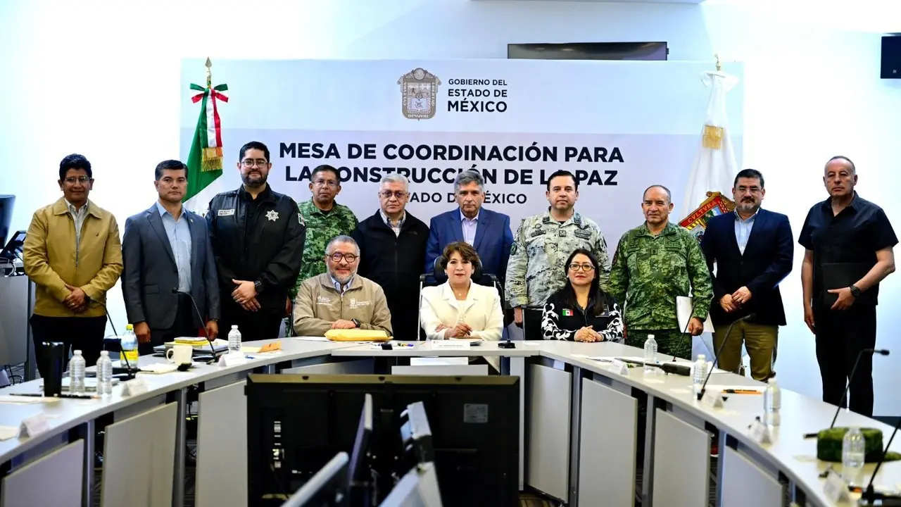 Gobernadora Delfina Gómez instala vigilancia permanente para la jornada electoral. Foto: @DelfinaGómez