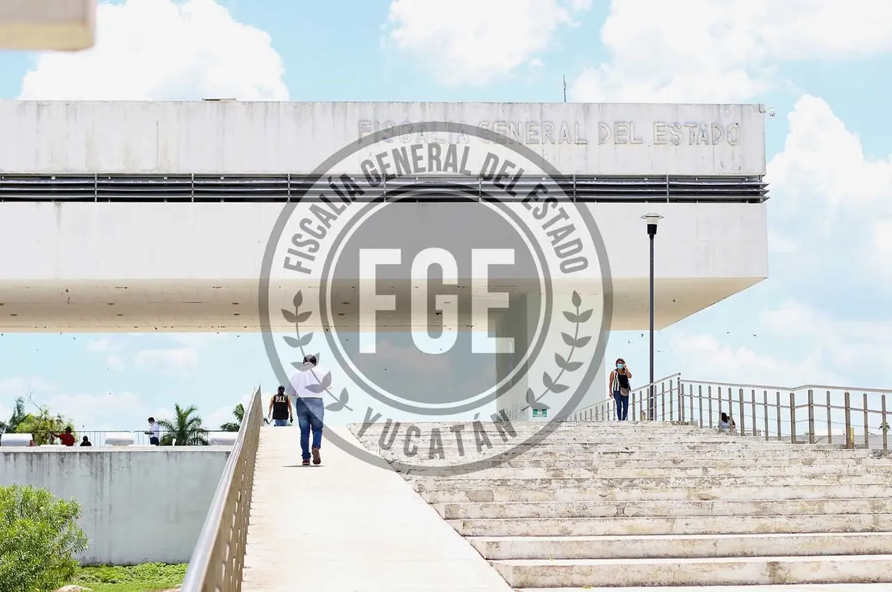 Los dos hombres fueron sorprendidos transportando la reja por las calles de la colonia. Foto: FGE