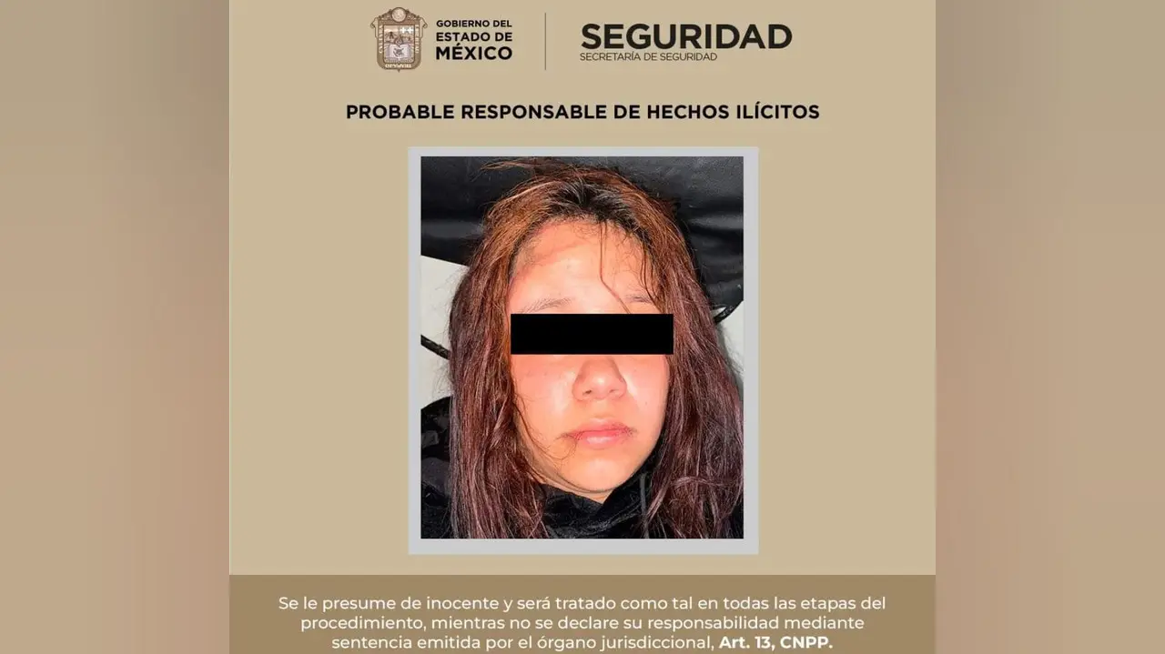 Detienen a dos mujeres por extorsión en el Edomex. Foto: Especial