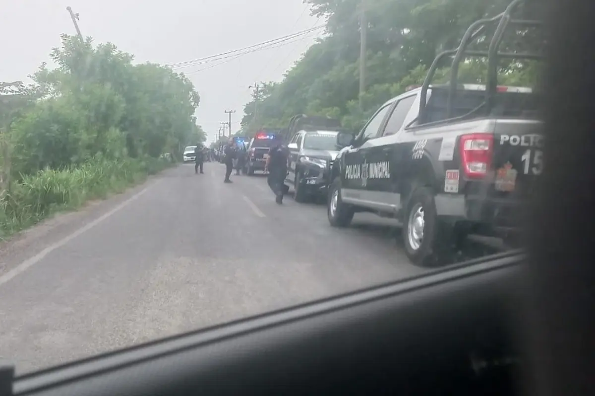 El incidente provocó la movilización de las autoridades Foto: Armando de la Rosa