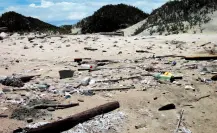 Playa Malarrimo en BCS: basurero histórico de la Segunda Guerra Mundial