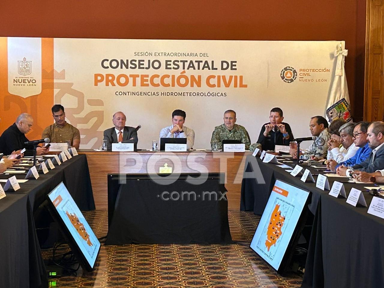 Sesión Extraordinaria del Consejo Estatal de Protección Civil por las Contingencias Hidrometeorológica. Foto: POSTA