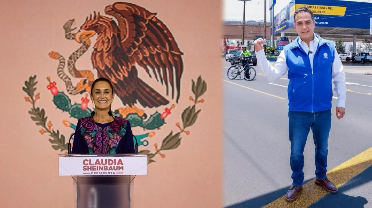 Claudia Sheinbaum, presidenta electa de México y “Toño” Ochoa, presidente municipal de Durango. Foto: Facebook Claudia Sheinbaum/ “Toño” Ochoa.